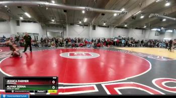 110 lbs Quarterfinal - Jessica Farmer, Coronado vs Aliyah Serna, Greeley West
