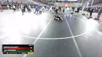 220 lbs Cons. Round 2 - Lincoln McCarty, WI vs Jack Branson, TN