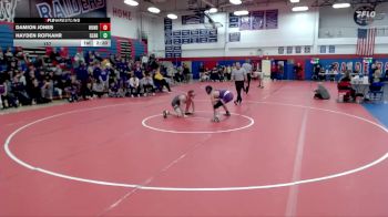 157 lbs Finals (2 Team) - Hayden Rofkahr, University Of The Ozarks vs Damion Jones, Huntingdon