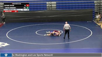 165 lbs Cons. Round 4 - Topher Tryon, Roanoke College vs Devin Sweeney, Washington & Lee