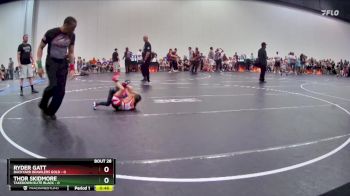 40 lbs Round 7 (8 Team) - Ryder Gatt, Backyard Brawlers Gold vs Thor Skidmore, Takedown Elite Black