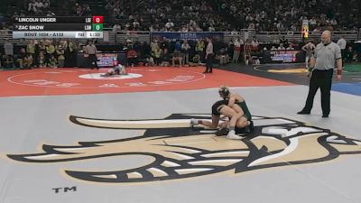 Champ. Round 1 - Lincoln Unger, Lincoln Southeast vs Zac Snow, Lincoln Southwest