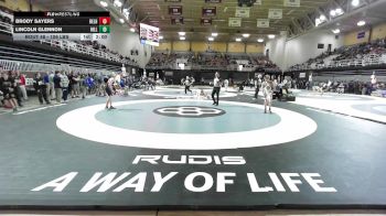 106 lbs Round Of 32 - Brody Sayers, Belmont Hill vs Lincoln Glennon, The Hill School