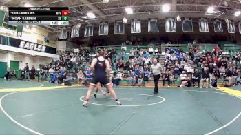 190 lbs Cons. Round 5 - Noah Sandlin, Springboro vs Luke Mullins, Mount Vernon