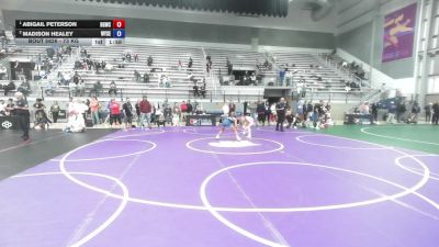 46 Finals kg Champ. Round 1 - Abigail Peterson, Big Game Wrestling Club vs Madison Healey, Wyoming Seminary