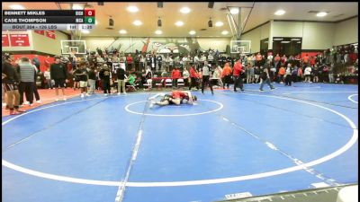 126 lbs Round Of 16 - Bennett Mikles, Bishop Kelley vs Case Thompson, McAlester