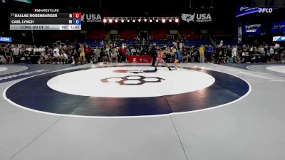 126 lbs Cons. Rd Of 32 - Dallas Rosenbarger, IN vs Cael Lynch, WI