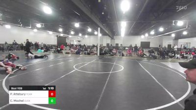 90 lbs Rr Rnd 2 - Payson Attebury, Team Grand Valley Elite vs Carter Mochel, Duran Elite