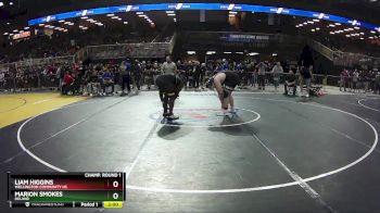 3A 285 lbs Champ. Round 1 - Marion Smokes, Deland vs Liam Higgins, Wellington Community Hs