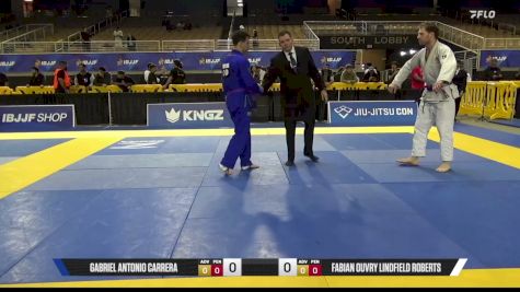 Fabian Ouvry Lindfield Roberts vs Gabriel Antonio Carrera 2026 Pan Jiu Jitsu IBJJF Championship