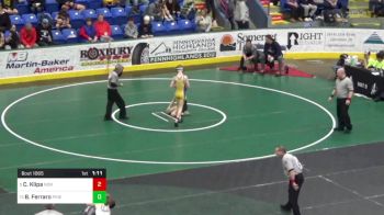 103 lbs Quarterfinal - Coleton Klipa, Norwin vs Bennett Ferraro, Pine-Richland