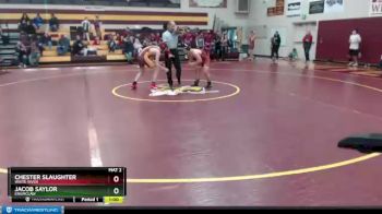 126 lbs Cons. Round 3 - Jacob Saylor, Enumclaw vs Chester Slaughter, White River