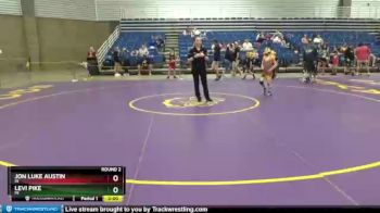 67 lbs Round 2 - Jon Luke Austin, IN vs Levi Pike, MI