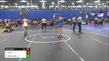 130 lbs Consolation - Ellie Long, Durant Catpac vs Khylie Wainwright, Agoge