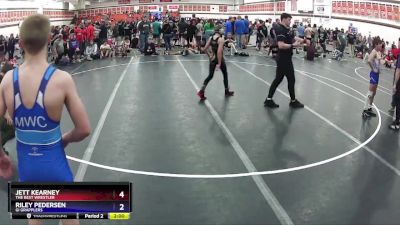 88 lbs Round 2 - Jett Kearney, The Best Wrestler vs Riley Pedersen, GI Grapplers