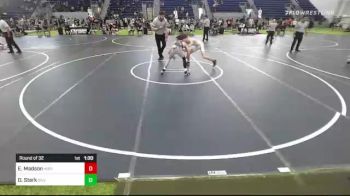 120 lbs Round Of 32 - Ethan Madson, Horizon vs Dylan Stark, Silverback WC