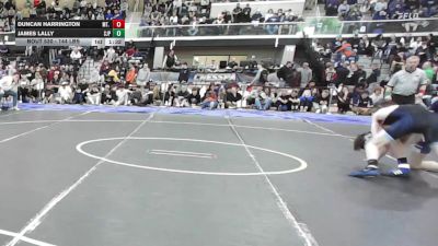 144 lbs Semifinal - Duncan Harrington, Mt. Anthony Union vs James Lally, Saint John's Prep