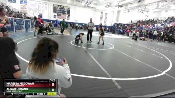 105 lbs Champ. Round 2 - Maressa Mcgowan, Eleanor Roosevelt vs Aliyah Urbano, Long Beach Poly