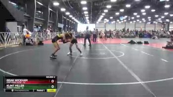 120 lbs Round 2 (6 Team) - Klint Miller, Morris Fitness vs Issak Wickham, East Coast Elite