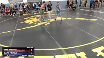 136 lbs Final - Zane Martinez, Anchorage Youth Wrestling Academy vs Elijah Trujillo, Baranof Bruins Wrestling Club