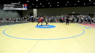 285 lbs Champ. Round 1 - Omar Menchaca, NM vs Jordan Currie, OK