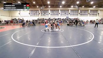 190 lbs Consi Of 8 #1 - Francis Zion, Gilbert/Torr vs Andrew Sakey, Fairfield Ludlowe