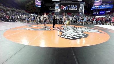 120 lbs Rnd Of 128 - Brody Randall, SD vs Will Detar, PA