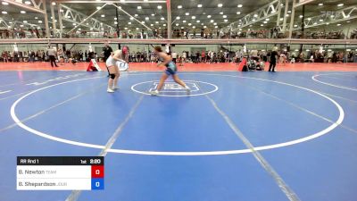 185 lbs Rr Rnd 1 - Brooklynn Newton, Team Ohio vs Brynn Shepardson, Journeymen Wrestling Club