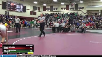 120 lbs 7th Place Match - Isaac Wilson, Algona vs Tayten Coufal, Alburnett