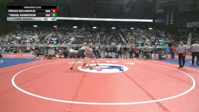 3A-165 lbs Cons. Round 2 - Teegan McLaughlin, Burns/Pine Bluffs vs Israel Robertson, Cody