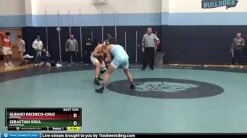160 lbs Cons. Round 3 - Sebastian Sosa, Centennial vs Albano Pacheco-Cruz, Bonanza