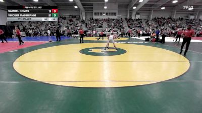 120 lbs 5th Place - Samuel Comes, TN vs Vincent Mastrianni, NY