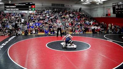 107 lbs Champ. Round 2 - Sam Pelletier, Pine-Richland Hs vs Ben Kinney, Butler