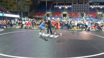 195 lbs Quarters - Dreshaun Ross, Iowa vs Standford Thompson, Tennessee