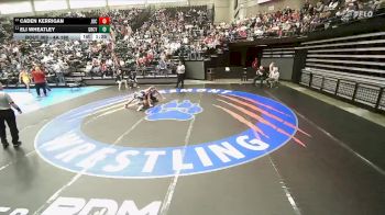 4A 190 lbs Cons. Round 3 - Caden Kerrigan, Juan Diego Catholic vs Eli Wheatley, Green Canyon