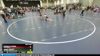 113 lbs Champ. Round 1 - Riker Dewitt, Big Game Wrestling Club vs Marius Lucero, New Mexico