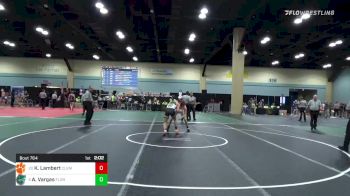 141 lbs Quarterfinal - Kenneth Lambert, Clemson vs Alfonso Vargas, Florida