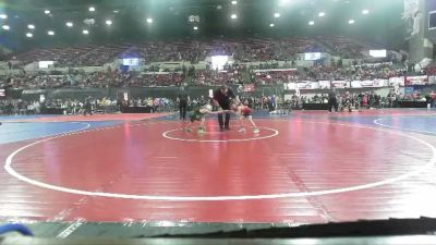 58 lbs Champ. Round 1 - Will VonRuden, Glendive Mat Devils vs Bjorn See, Billings Wrestling Club