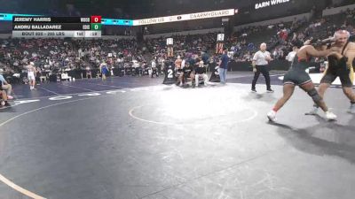 285 lbs Consi Of 16 #1 - Jeremy Harris, Woodbridge (SS) vs Andru Balladarez, Edison (CS)