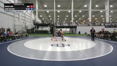 105 lbs Kiana Lien, California Gold J vs Jade Wilson, Kansas