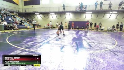 150 lbs Cons. Round 2 - Logan Redel, Purler Wrestling Academy vs Adam Peregoy, Sullivan