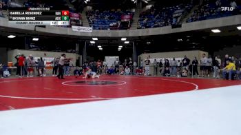 135 lbs Champ. Round 3 - Skyann Munz, Unattached vs Isabella Resendez, Unattached