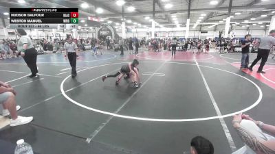 66 lbs 5th Place - Hudson Balfour, BlackCat WC vs Weston Manuel, Wrightwood Wrestling Club