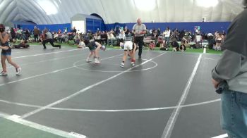 68 lbs Round 4 (8 Team) - Silas Bennett, Donahue White vs Logan Brickley, Olympia