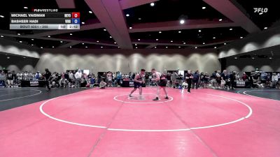 285 lbs Champ. Round 1 - Michael Vaisman, New York vs Basheer Hadi, Virginia