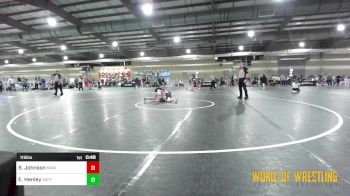 115 lbs Consi Of 16 #1 - Brett Johnson, Moen Wrestling Academy vs Emmitt Henley, Virginia Team Predator