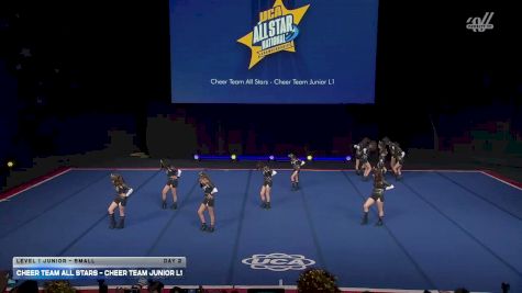 Cheer Team All Stars - Cheer Team Junior L1 [2026 L1 Junior - Small Day 2] 2026 UCA & UDA All Star Nationals