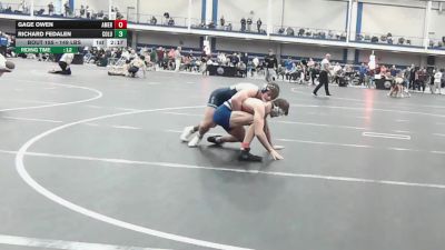 149 lbs Round Of 32 - Gage Owen, American University vs Richard Fedalen, Columbia