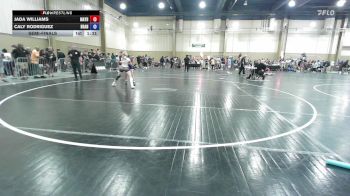 125 lbs Semifinal - Jada Williams, Mayhem Wrestling Club vs Caly Rodriguez, Brandon