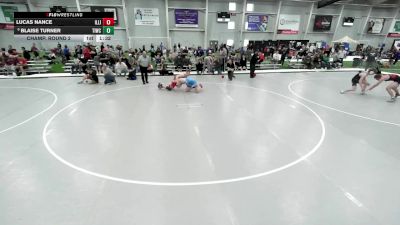 Junior Boys - 190 lbs Champ. Round 2 - Lucas Nance, Illinois vs Blaise Turner, Team Idaho Wrestling Club